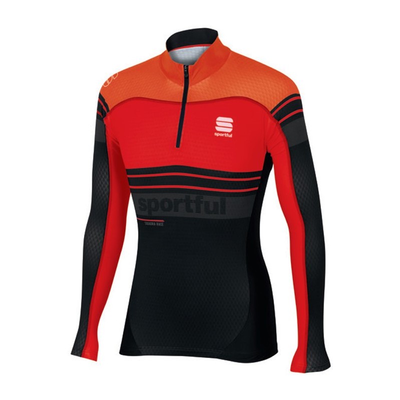 Sportful Squadra Race Top svart-rød Sportful Squadra Race Top svart-rød